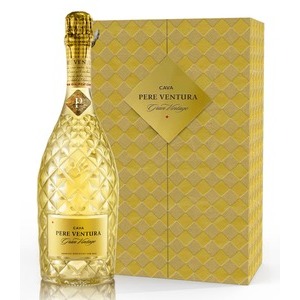 Pere Ventura Gran Vintage 2015 in 1er Geschenkbox Cava Pere Ventura España DO