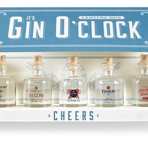 Gin O'Clock Tasting Box 5 x 4 cl