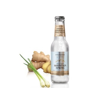 Swiss Mountain Spring Ginger Lemongrass Tonic Water 2 dl, EW Glas