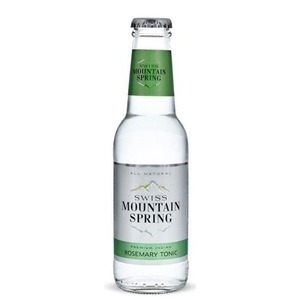 Swiss Mountain Spring Rosemary Tonic Water 2 dl, EW Glas