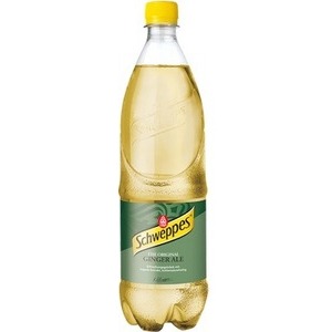 Schweppes Ginger Ale 1 L PET 6-Pack EW-Flasche