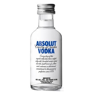 Vodka Absolut 5 cl Portion