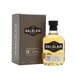 Whisky Balblair Highland Malt 12 years old