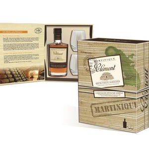 Rum Clément 10 years Geschenkpackung mit 2 Gläsern (solange Vorrat)