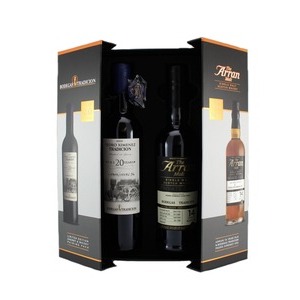Whisky Arran Single Malt 50 cl Pedro Ximenez Cask Finish 52.4° inkl. 1 Fl. Sherry Pedro Ximenez 20 years old 50 cl 15° Geschenkpackung
