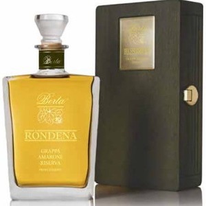 Grappa Berta Rondena di Amarone Riserva (Kistchen) (solange Vorrat, Mitte Mai wieder lieferbar)