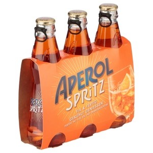 Aperol Spritz 17.5 cl EW-Flasche 3er-Pack (Flaschenpreis)