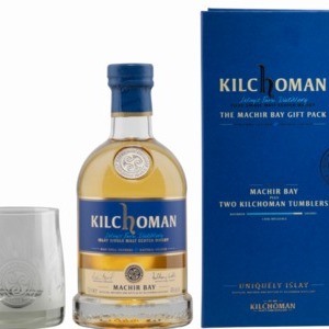Whisky Kilchoman Single Malt Machir Bay Islay Geschenkpackung mit 2 Gläser