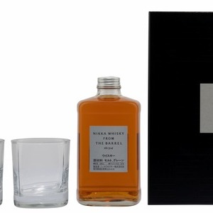 Whisky Nikka blended from the Barrel non age Japan Geschenkset mit 2 Gläser und Dosierer