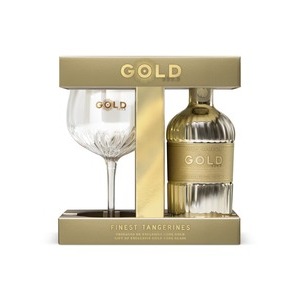 Gin Gold 999.9 Geschenkpack mit Glas (ausverkauft, kein neues Lieferdatum bekannt)
