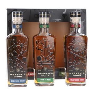 Heaven's Door Trilogy Set 3x20cl Double Barrel, Straight Rye, Bourbon