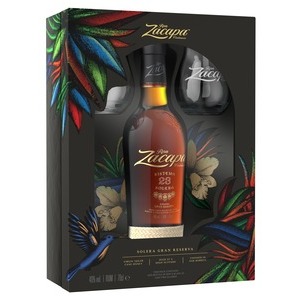 Rum Ron Zacapa 23 Años Solera Centenario Geschenkpackung mit 2 Gläsern