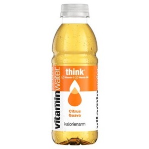 Glacéau Vitamin Water THINK Citrus Guava PET, 12-Pack
