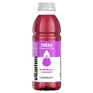 Glacéau Vitamin Water RELAX Heidelbeere Lavendel PET, 12-Pack