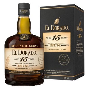 Rum El Dorado 15 years old (Trophy Winner 