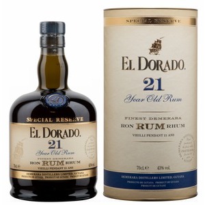 Rum El Dorado 21 years old