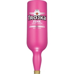Trojka Pink Vodka Liqueur (Erdbeer/Cranberry) 450 cl
