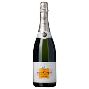 Champagne Veuve Clicquot demi-sec