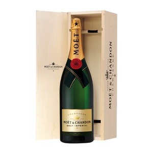 Champagne Moët & Chandon Brut Impérial 6 L in Holzkiste