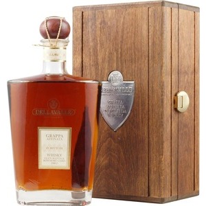 Grappa Dellavalle Affinata Whisky Barrique Holzkistchen