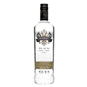 Vodka Smirnoff BLACK 70 cl (solange Vorrat)