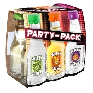 Willi's Party-Pack 6x2 cl Apfel/Feigen (Preis pro 6-Pack)