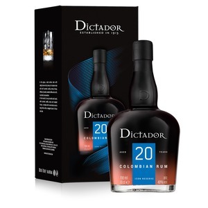 Rum Dictador 20 years