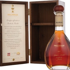 Grappa Dellavalle Affinata da Picolit Holzkistchen