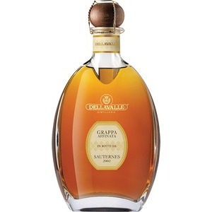 Grappa Dellavalle Affinata in Botti di Sauternes Holzkistchen