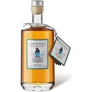 Säntis Malt grün small cask Edition Sigel
