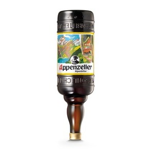 Appenzeller 4 L Alpenbitter Grossflasche für Wandhalter
