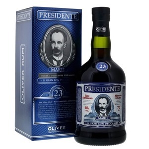 Rum Presidente Marti 23 years