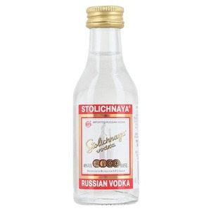 Wodka Stolichnaya Premium 5 cl Portionen (Lettland)