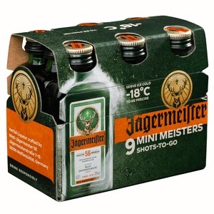 9-Pack Jägermeister (Preis pro 9-Pack)